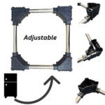 Adjustable fridge stand