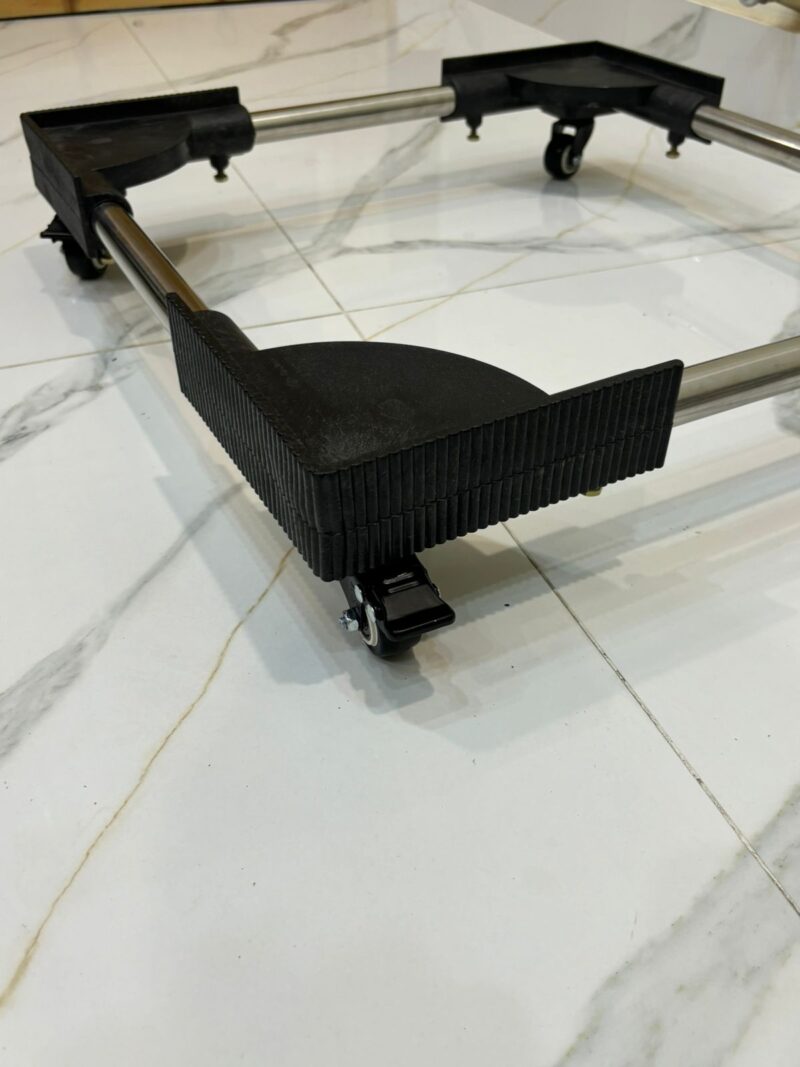 Small Customize Stand with Wheels - Adjustable Size, Suitable for Small Fridge, Small Washing Machine, Dryers , Dispensers Stand